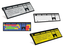 Tastatur med stor skrift
