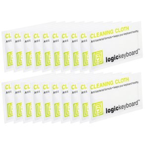 20 vdservietter til tastatur-desinfektion