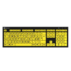 XL Print NERO PC - Sort p Gul