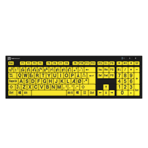 XL Print NERO PC - Sort p Gul