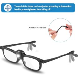 Lsebrille 3dpt. med LED Lys