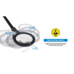 iQ ESD luplampe med UV-lys