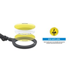 iQ ESD luplampe med UV-lys