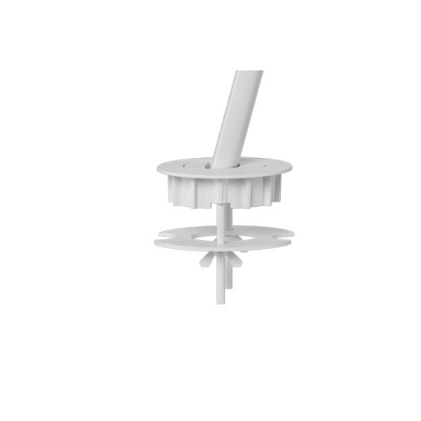 Motus Table/Flat bordbsning - Hvid