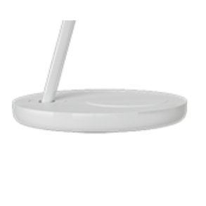 Motus Table/Flat bordfod m/trdls mobiloplader - Hvid