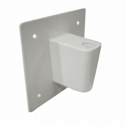 BSP-holder med lseenhed/plade, hvid