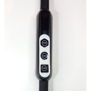 Lumina bordlampe, sort, taktilt betjeningspanel