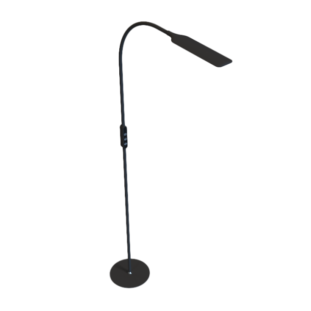 Lumina standerlampe, sort