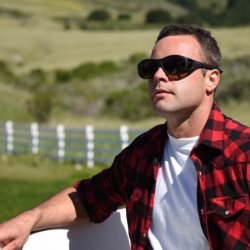 Cocoons Slim Line solbrille (M) Sort/Amber