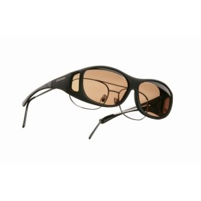 Cocoons Slim Line solbrille (M) Sort/Amber