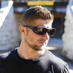 Cocoons Slim Line solbrille (M) sort/kobber