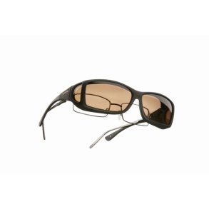 Cocoons Wide Line solbrille (ML) Sort/Amber