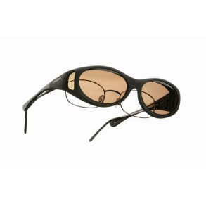 Cocoons Stream Line solbrille (S) Sort/Amber