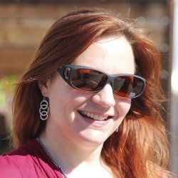 Cocoons Style Line solbrille (MX) sort/kobber