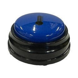 Dansktalende termometer/hygrometer med stor knap