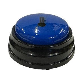 Dansktalende termometer/hygrometer med stor knap