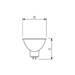Philips 13186 Halogen Foto &amp; Reflector uden Frontglas