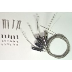 Stlwirer til ophng af Vision Comfort-paneler