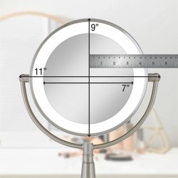 Zadro LED Bordspejl &#8960;23cm, 10/1