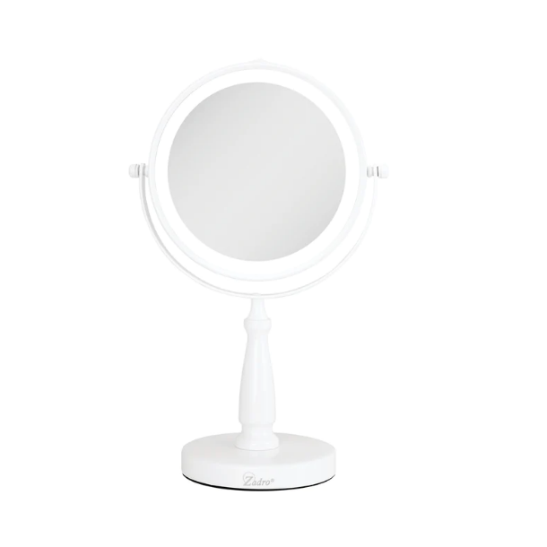 Zadro LED Bordspejl &#8960;16cm, 8/1 - Hvid