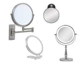 Spejle med forstørrelse