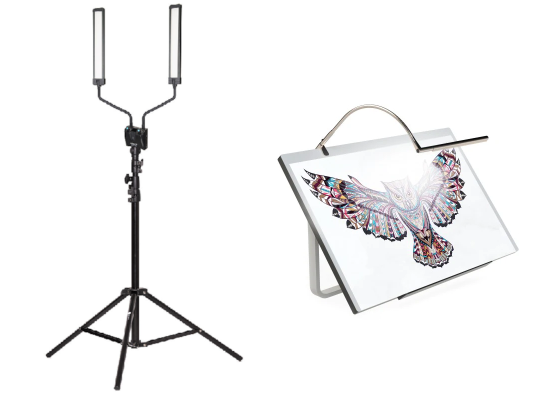 Lys til atelier og værksted