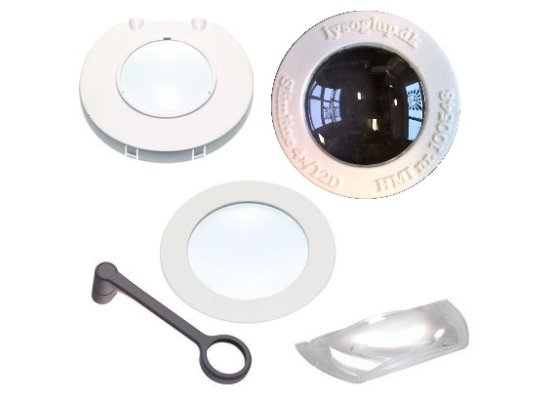 Tillægslinser til luplamper